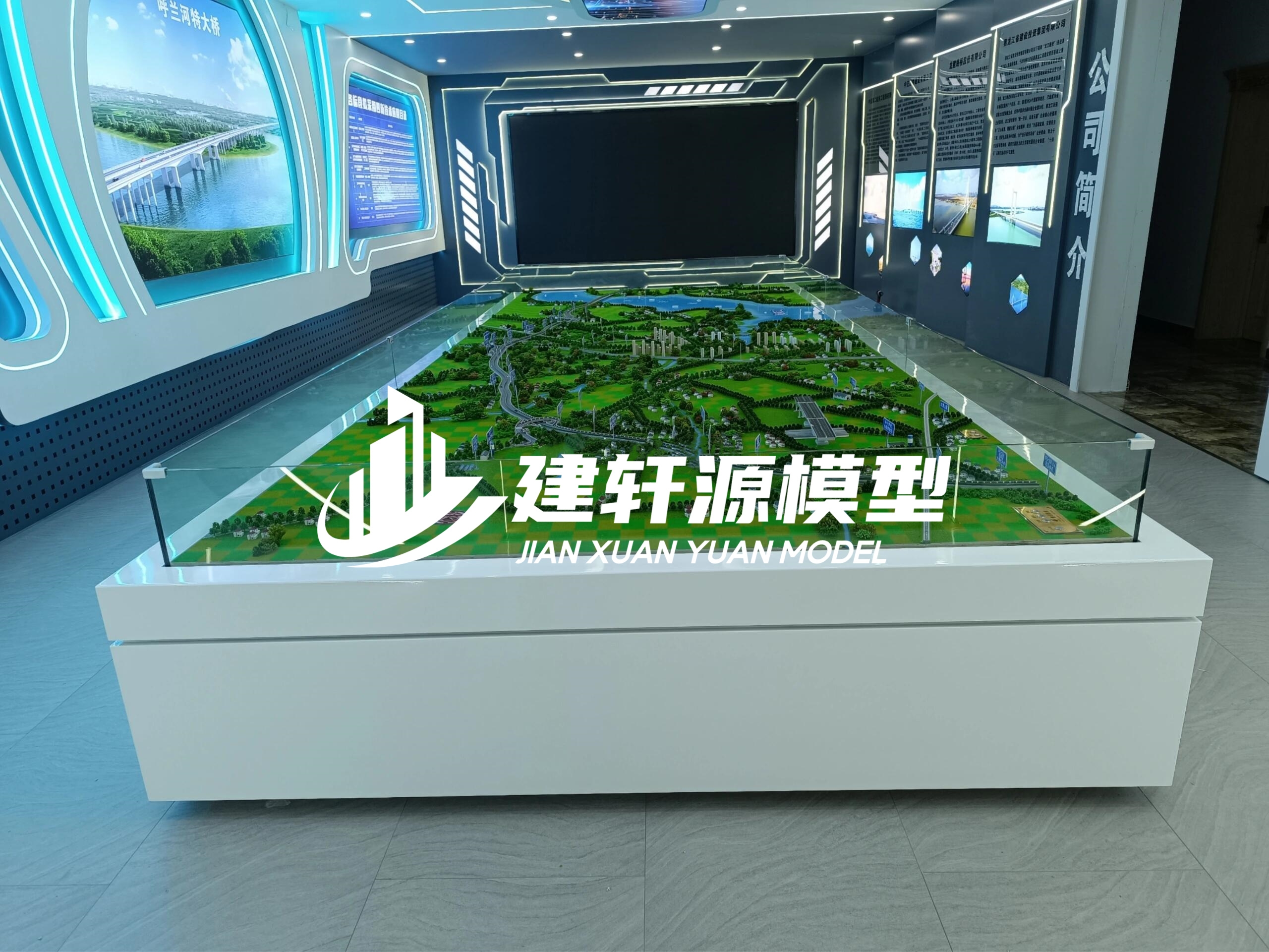 高架桥道路模型设计